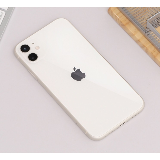 11 64GB trắng máy 99 LL/A (1 sim vật lý, 1 esim)  