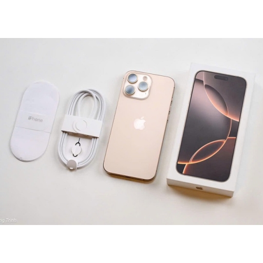iPhone 16 Promax 256GB VN/A New seal ( Titan Sa Mạc )